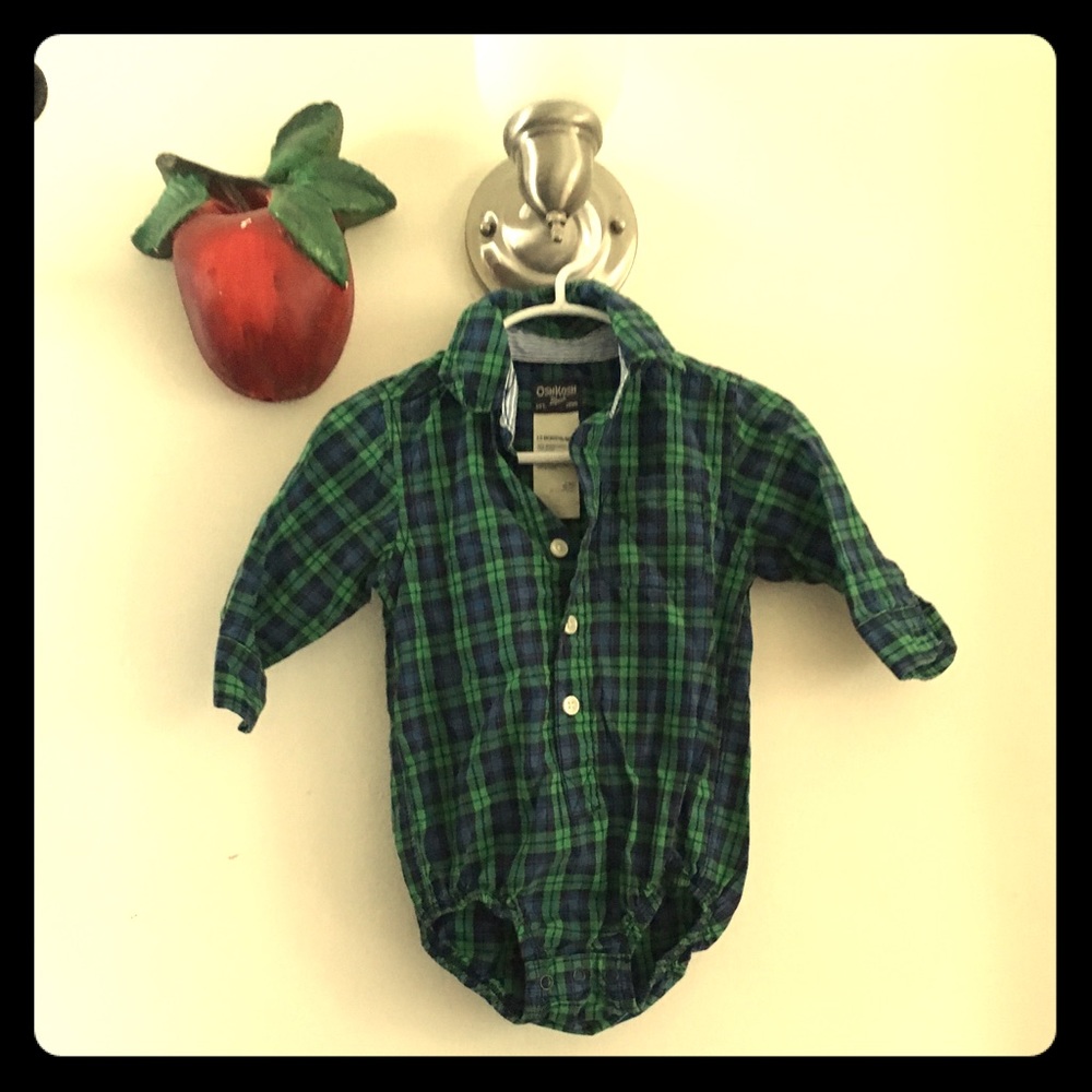 Button up one piece